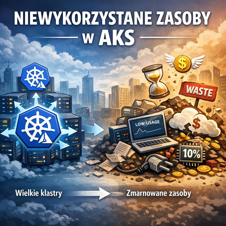 AKS rośnie — i rośnie problem niewykorzystanych zasobów